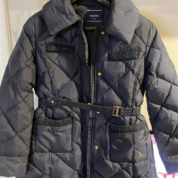 헤지스 소피아 키즈 롱 패딩