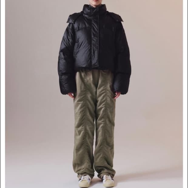 인사일런스우먼 숏패딩