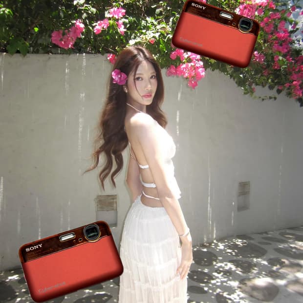 희귀!오렌지)sony cybershot dsc-j10 사이버샷 빈티지디카