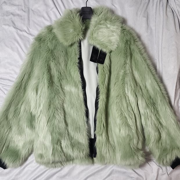 앰부쉬 X 나이키 리버시블 퍼 자켓 [XL/민트]