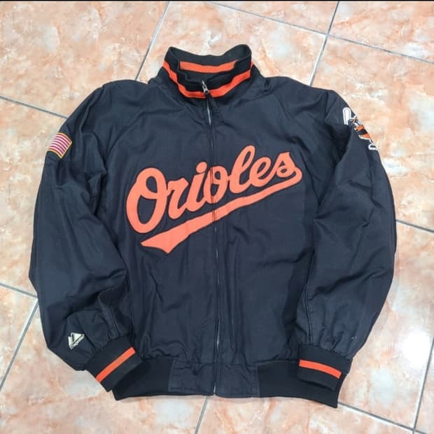 마제스틱 볼티모어 오리올스 야구 점퍼