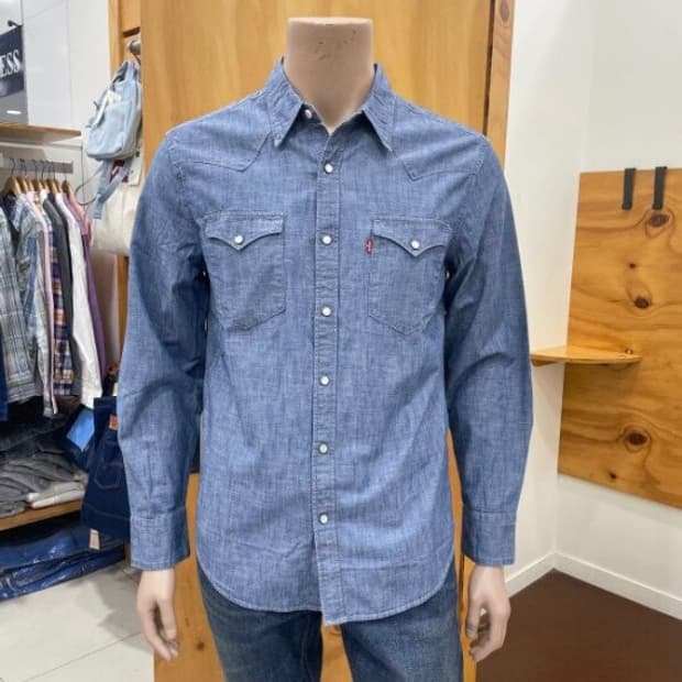 리바이스 데님 셔츠
