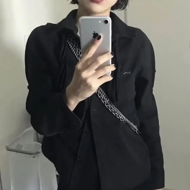 에옹쓰 스카프세트 셔츠