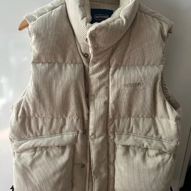 아웃도어프로덕츠 코듀로이 패딩 베스트 M
