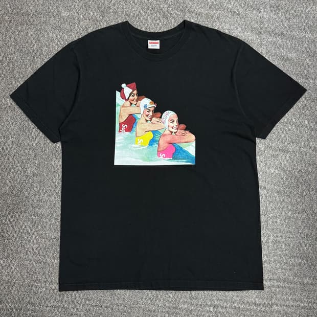 18ss 슈프림 swimmers 반팔