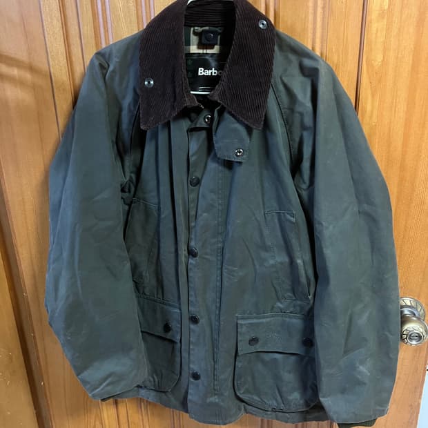 바버 비데일 자켓 세이지 36