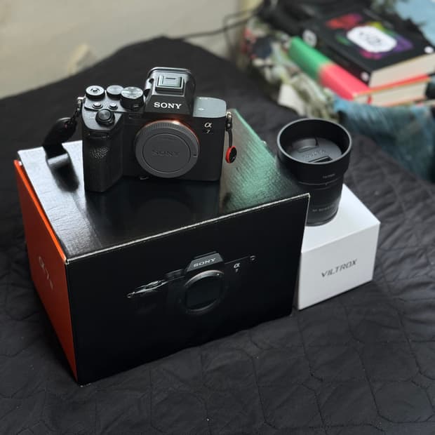 민트급 소니 a7m4+빌트록스 50mmF2