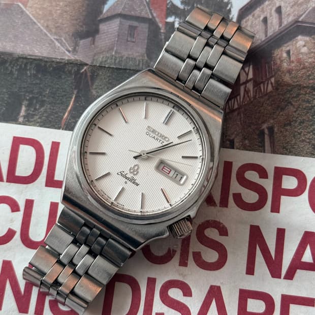 세이코 Seiko 쿼츠 Silverwave 