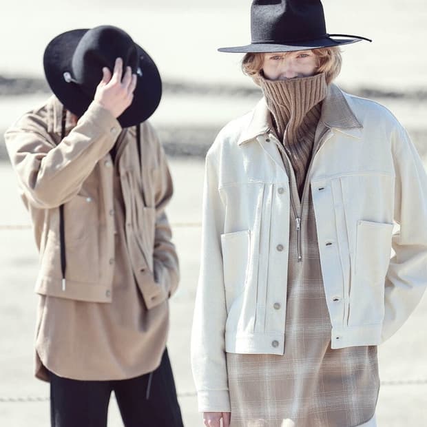 더 레터스 20SS 웨스턴 울 셔츠