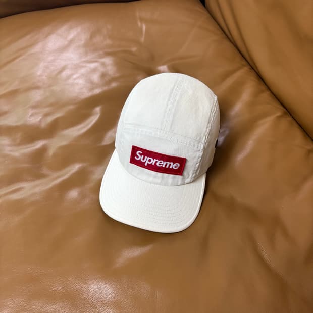 Supreme 슈프림 22ss 밀리터리 워시드 스톤 캠프캡 모자