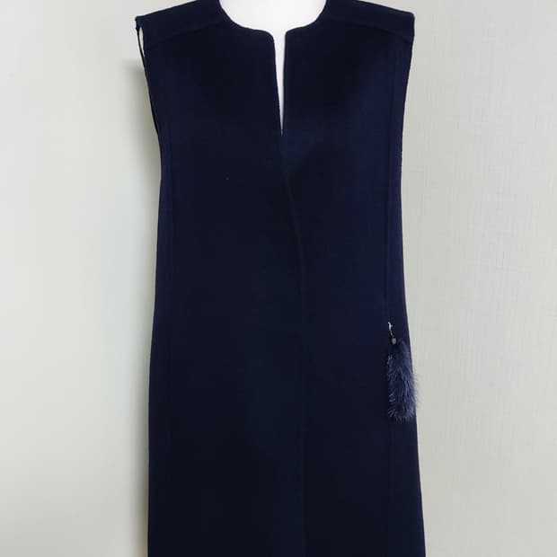 Soos 모직 롱 베스트 (90)

