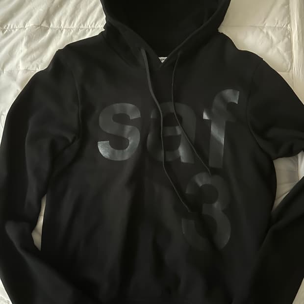 사파리스팟 1/2 블랙 후드티