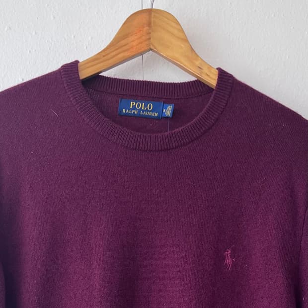 새제품)폴로랄프로렌 남성 울100라운드니트 M사이즈
