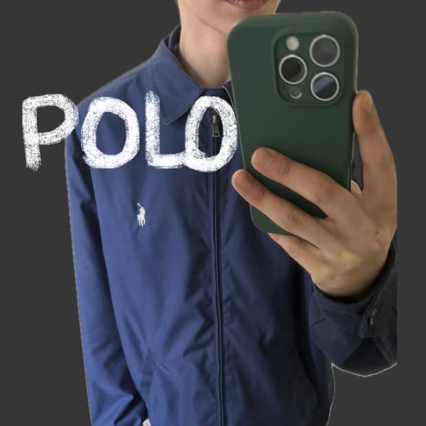 폴로 헤링턴 자켓