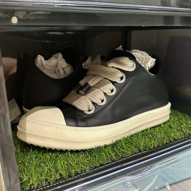 릭오웬스 점보레이스 라몬즈 로우 41사이즈