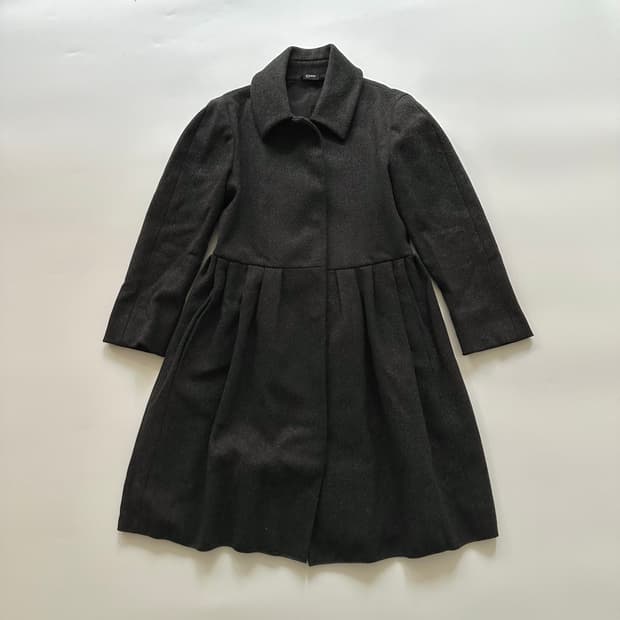 질샌더 jil sander navy 셔링 코트