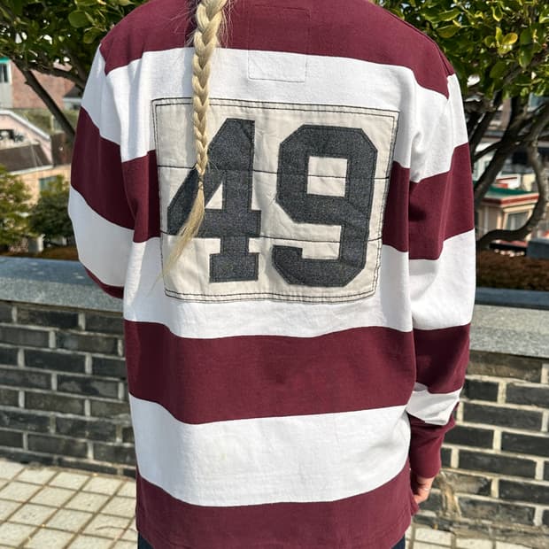Gant striped rugby long-sleeve shirt 간트 