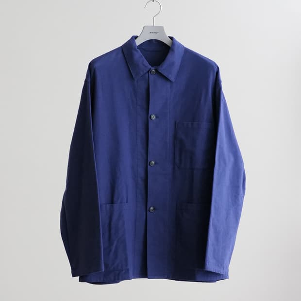 Comoli Cotton Flannel Work Jacket