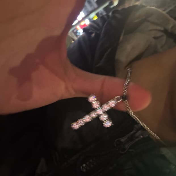 아이스체인 목걸이