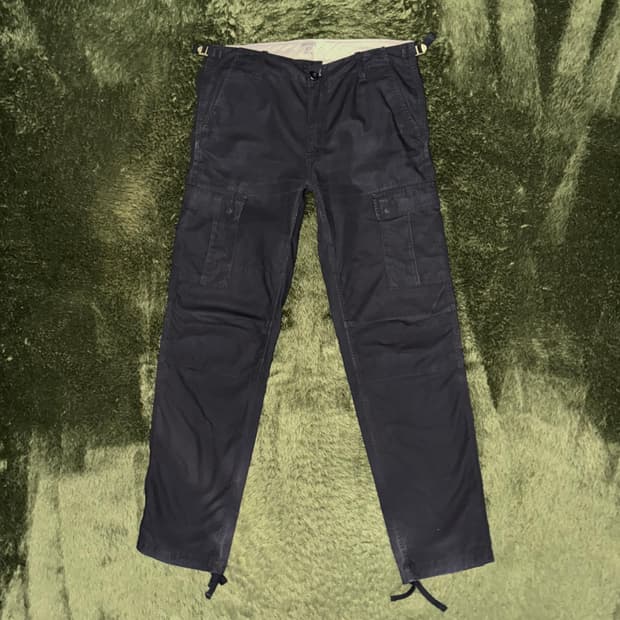 [32X32] 칼하트 WIP 에비에이션 카고 팬츠 블랙