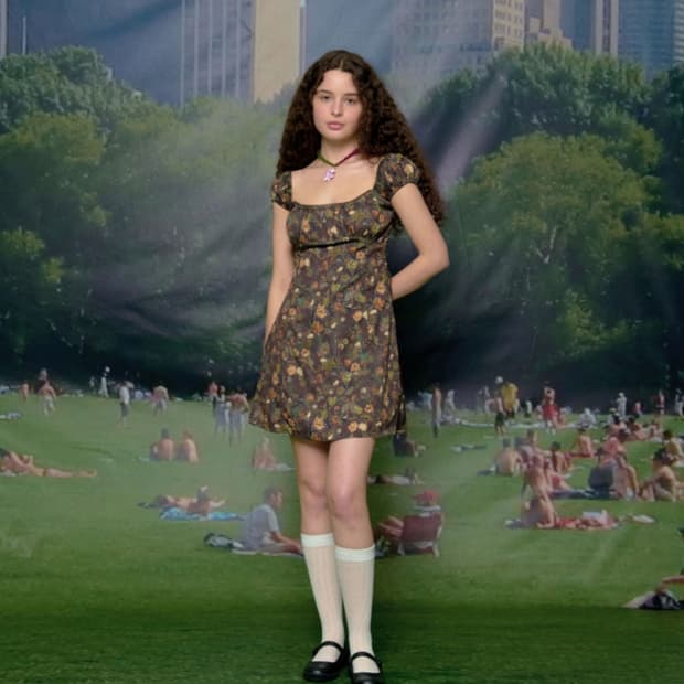 (반택택포) 루루서울 어반드림 미니드레스 S