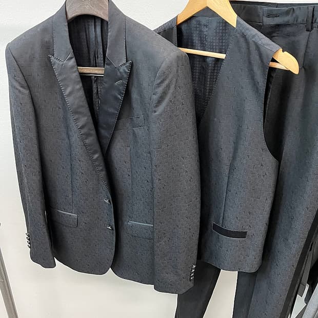 100,32) 돌체앤가바나 신형 자가드 슈트 