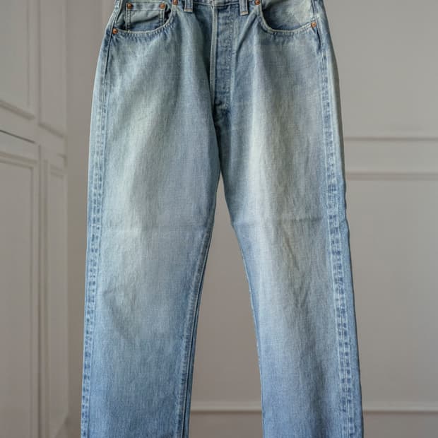 인테림-Vintage Washed "1953XX Shuttle Denim