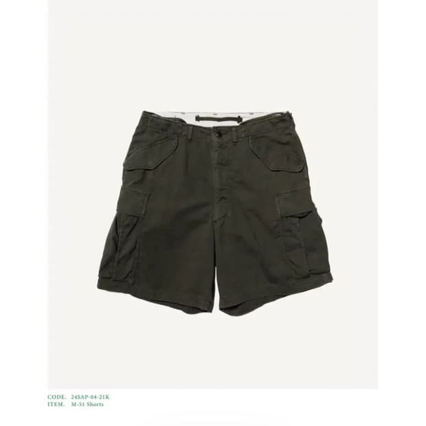 [2] 아프레쎄 24ss m-51 올리브 팬츠