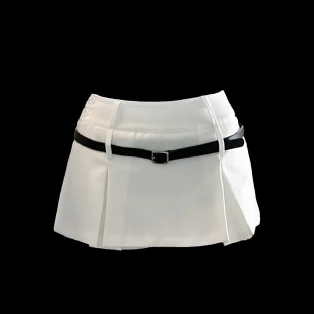벨트 스커트