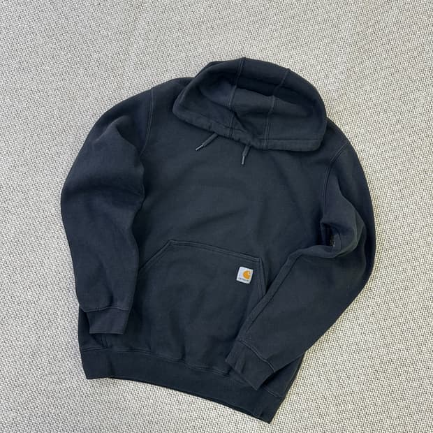 S 칼하트 로고 후드 스웨트셔츠 0401D