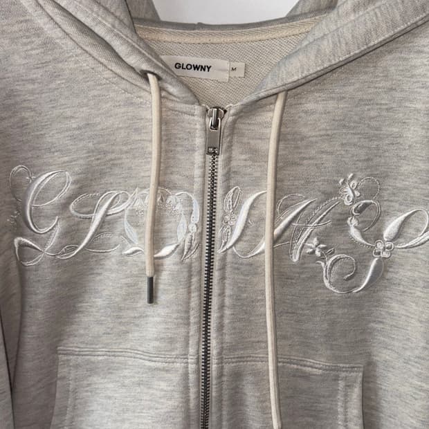 글로니 bonnie zip up 후드집업 오트밀