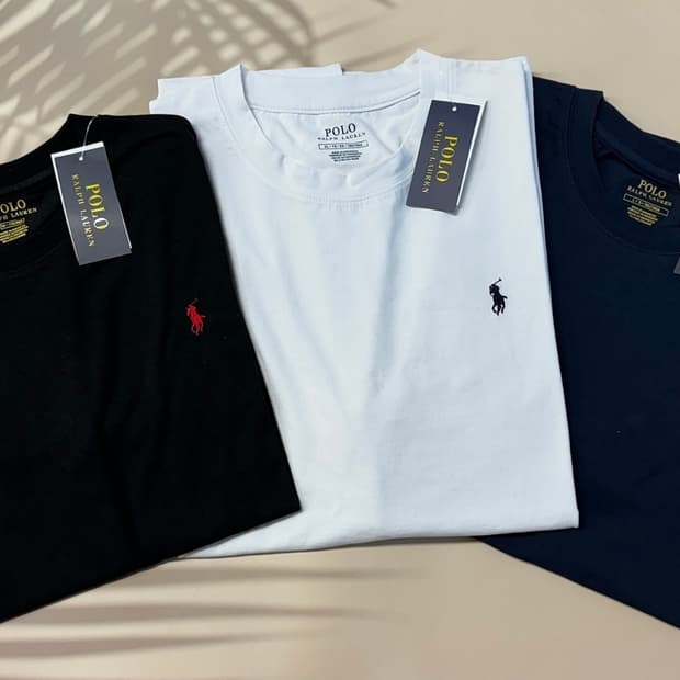 (새상품) 폴로 클래식 라운드 반팔티