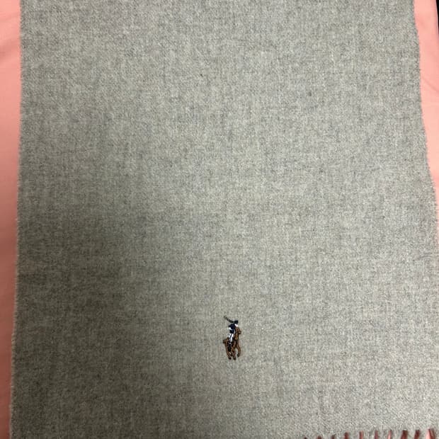 폴로 머플러 오트밀