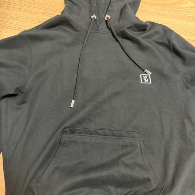 우영미 백로고 후드티 50