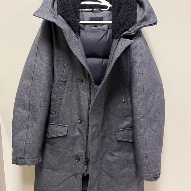 바나나리퍼블릭 다운코트 롱패딩 m(100)