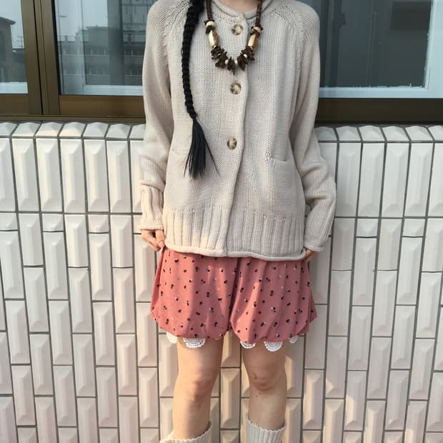 Knit cardigan