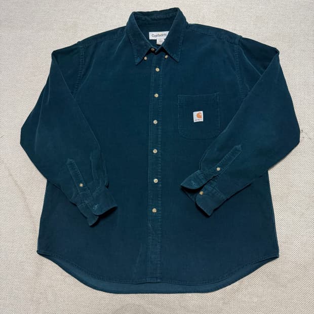 칼하트 코듀로이 오버 셔츠