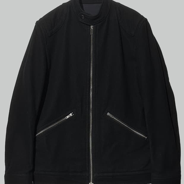 꼼데가르송 옴므 울 바이커 자켓