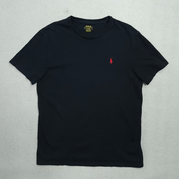 폴로 랄프 로렌 반팔 M 블랙