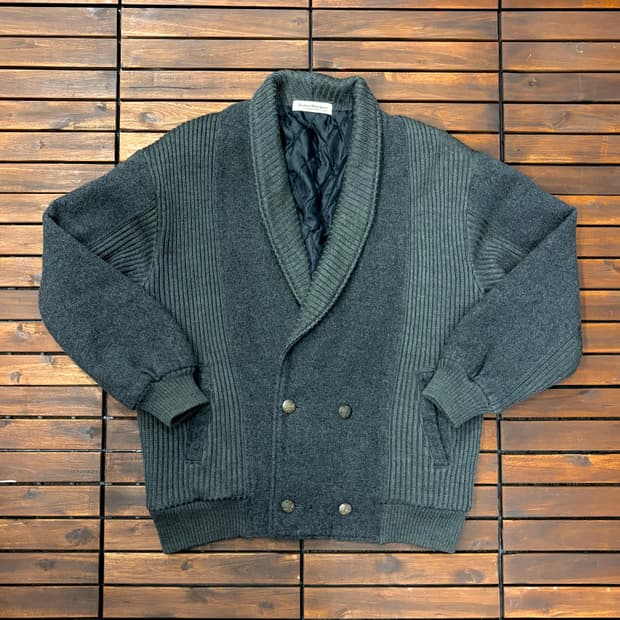 구텐 모르겐 숄카라 모헤어 가디건 (XL)