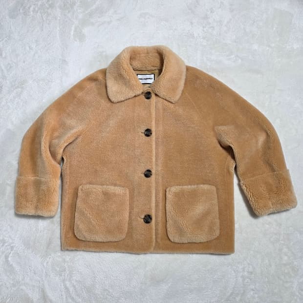 (66)여성 칼라거펠트 양모 자켓