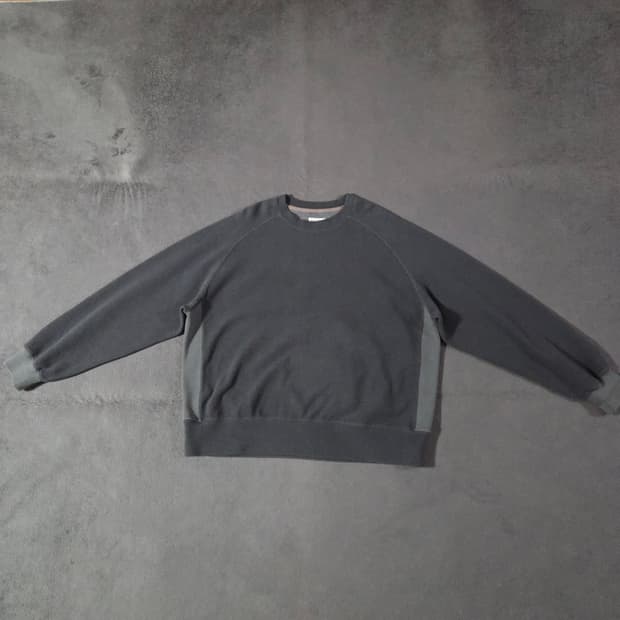 러프사이드 래글런 스웨트셔츠 맨투맨 3 105-110 차콜