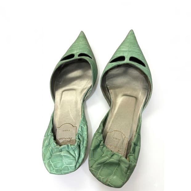 Roger vivier 로저비비에 민트 플랫슈즈 250