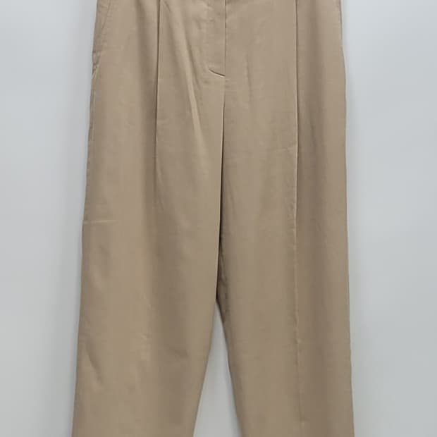BEANPOLE 22SS 빈폴레이디 배기핏 턱 치노 팬츠 / 여 28 