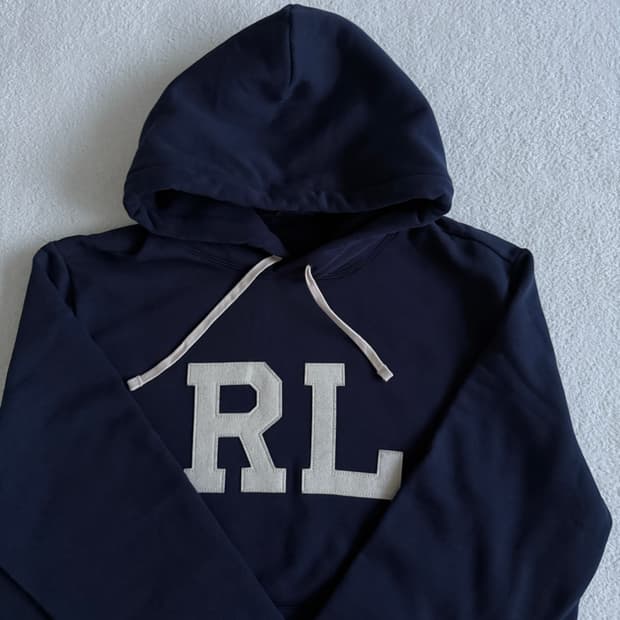 폴로랄프로렌 RL 로고 후드티