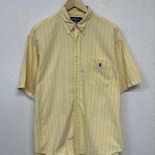 (XL)90'S 폴로 BIG SHIRT 반팔-M2613