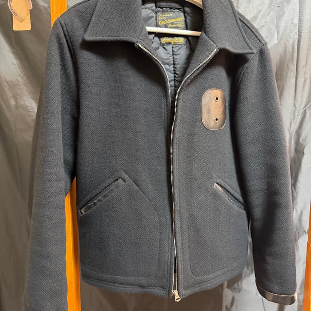 [아웃스탠딩] 30s울스포츠자켓 M사이즈(국내 100-105)