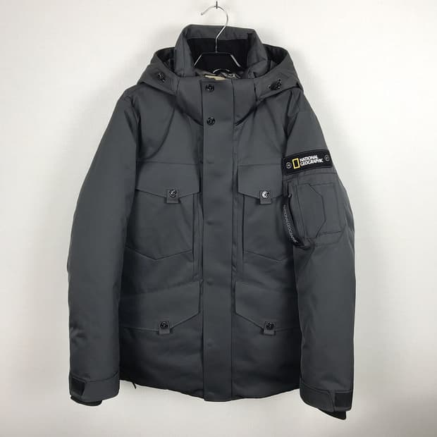 내셔널지오그래픽 캠밸리 구스다운 패딩 점퍼 남성100