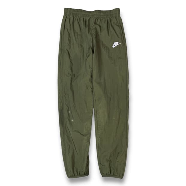 (밴딩) 나이키 카키 나일론 조거 팬츠