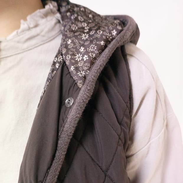 포레스트 코코아 퀼팅 베스트